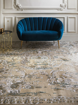 LULLY SHORE - Rectangular handmade silk rug by Edition Bougainville - view 3